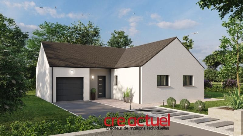 Modele maison plain-pied RE 2020 Belle Ile